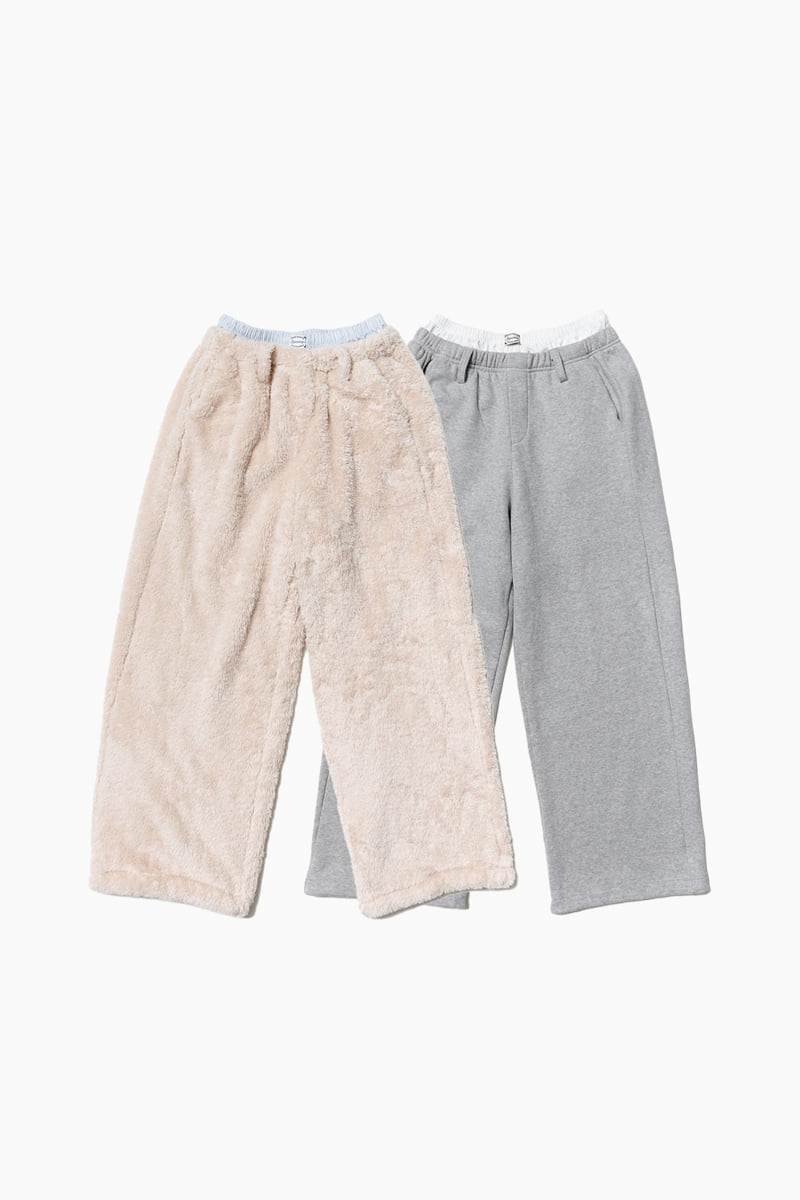 Jejeunosity - Korean Women Fashion - #momslook - Adult Double Pants