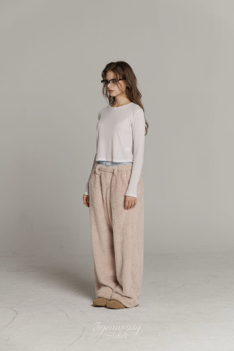 Jejeunosity - Korean Women Fashion - #momslook - Adult Double Pants - 3