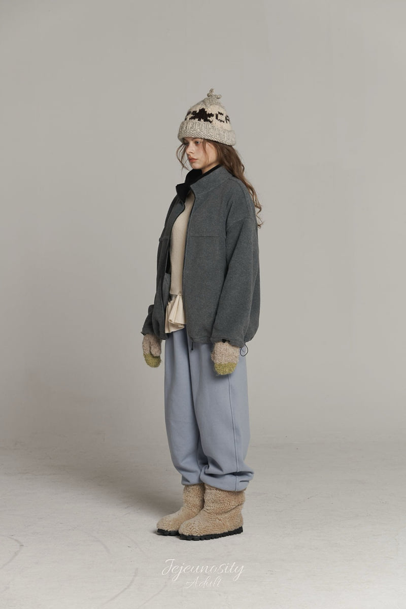 Jejeunosity - Korean Women Fashion - #momslook - Adult Fleece P Jacket - 8