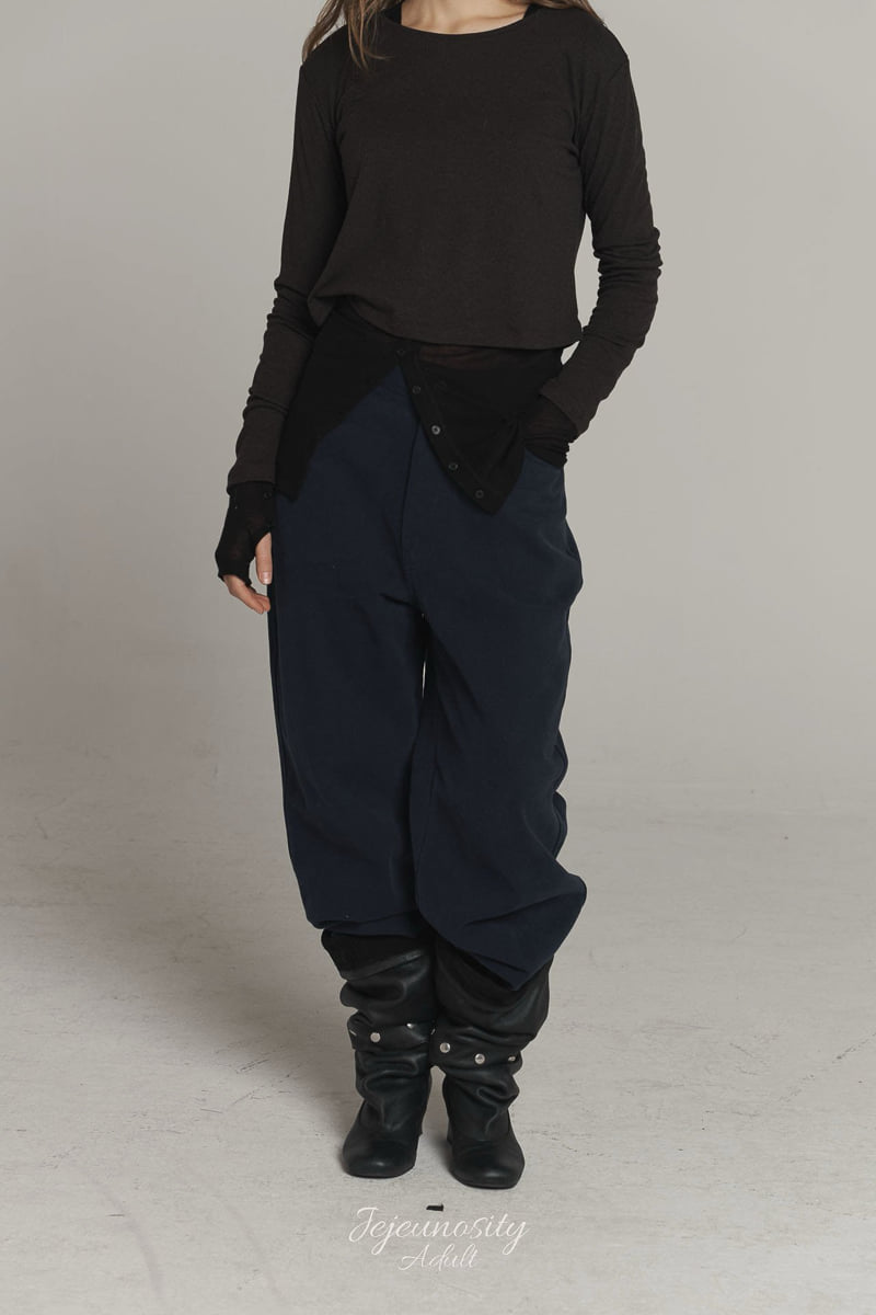 Jejeunosity - Korean Women Fashion - #momslook - Adult Wild Pants - 7