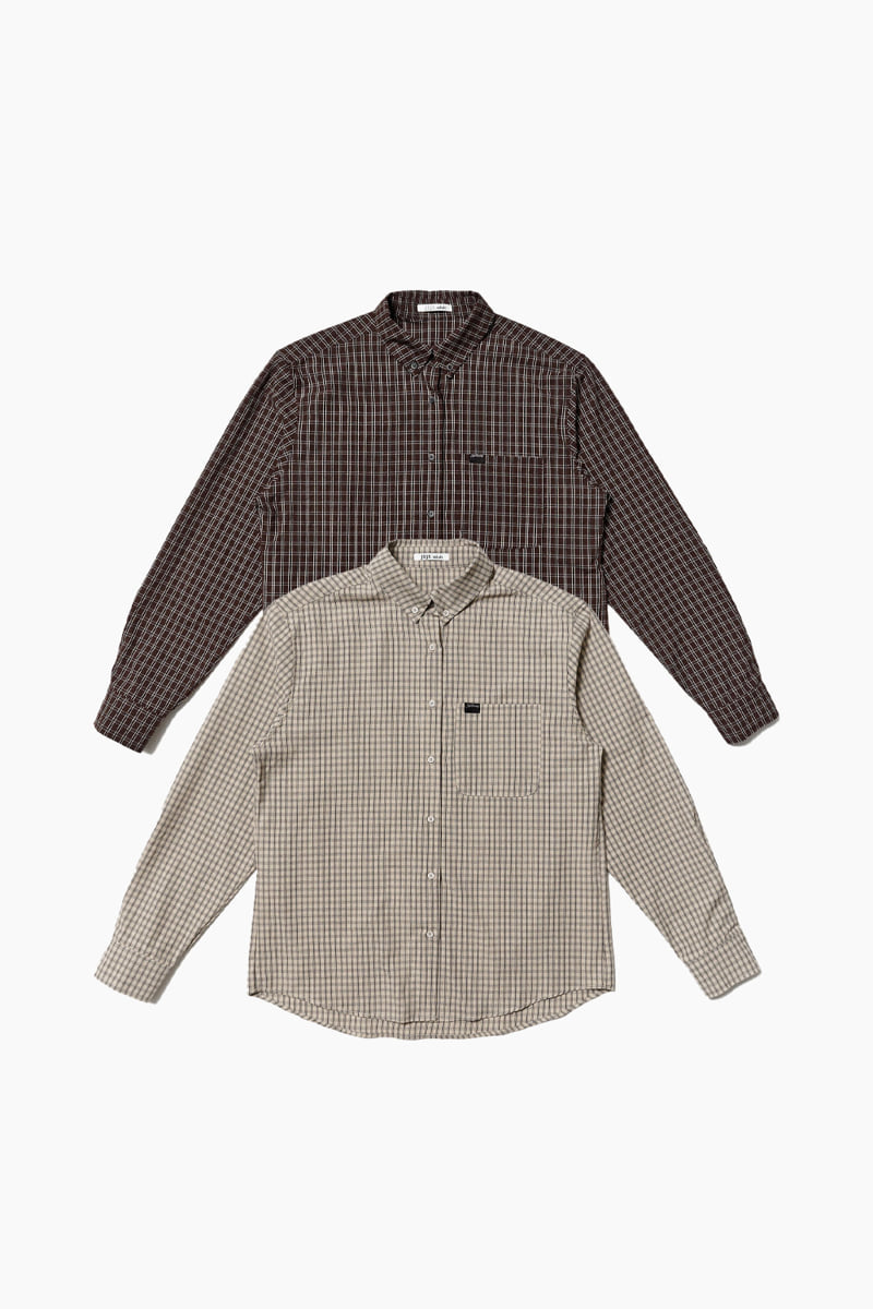 Jejeunosity - Korean Women Fashion - #restrostyle - Adult Check In Shirt