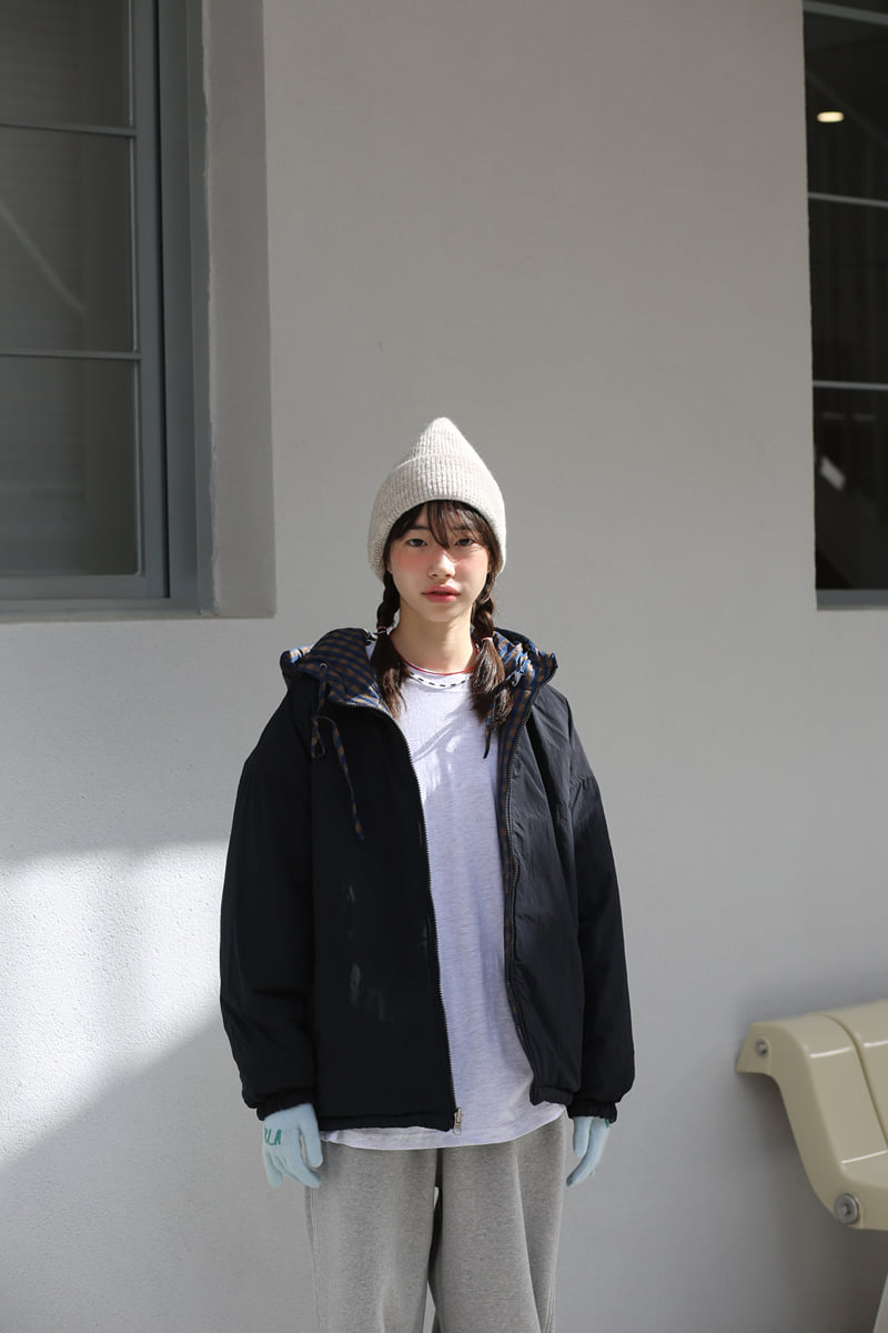 Jenny Basic - Korean Children Fashion - #Kfashion4kids - Bla Wool Gloves - 9