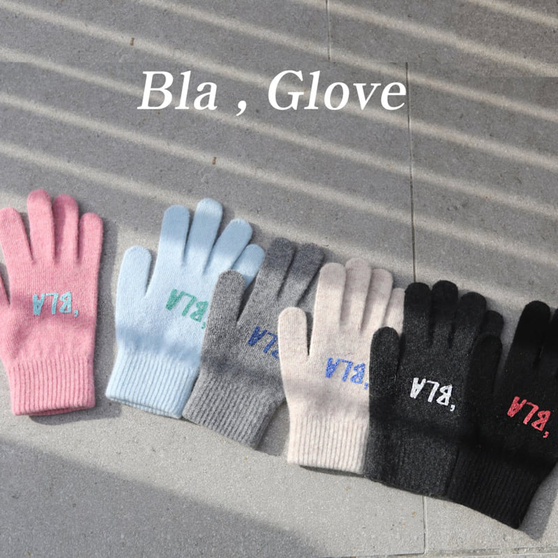 Jenny Basic - Korean Children Fashion - #childofig - Bla Wool Gloves