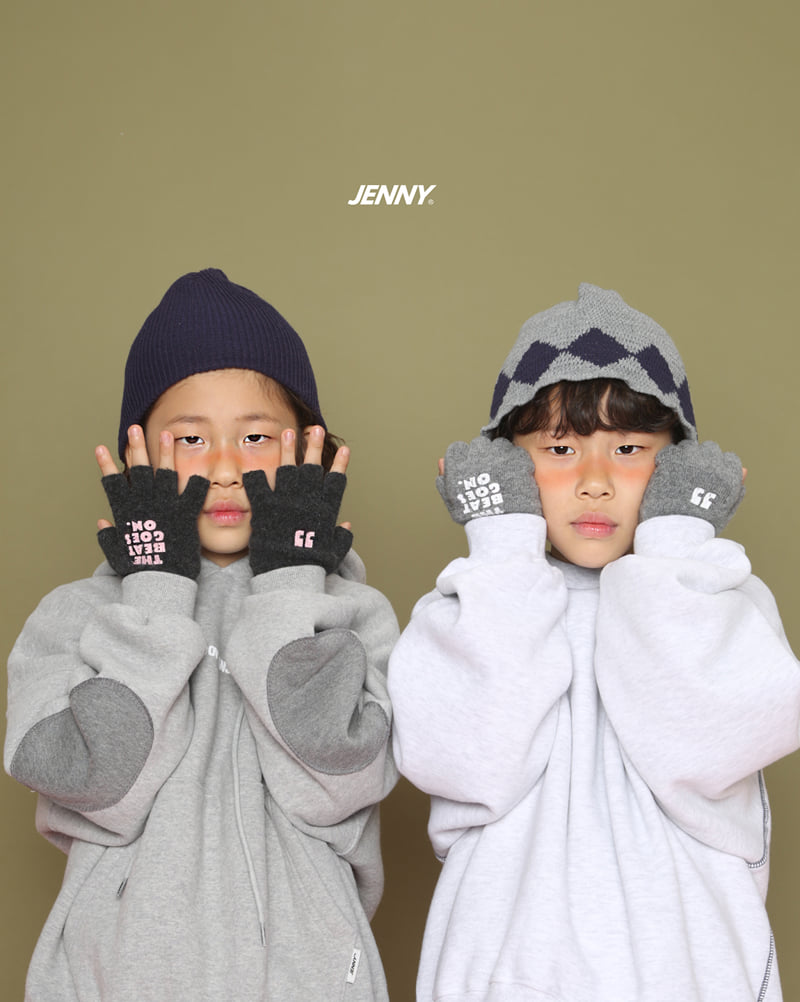 Jenny Basic - Korean Children Fashion - #childrensboutique - Beat Wool Half Gloves - 3