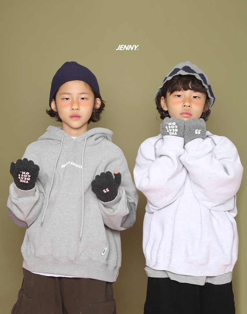 Jenny Basic - Korean Children Fashion - #kidsstore - Beat Wool Half Gloves - 8