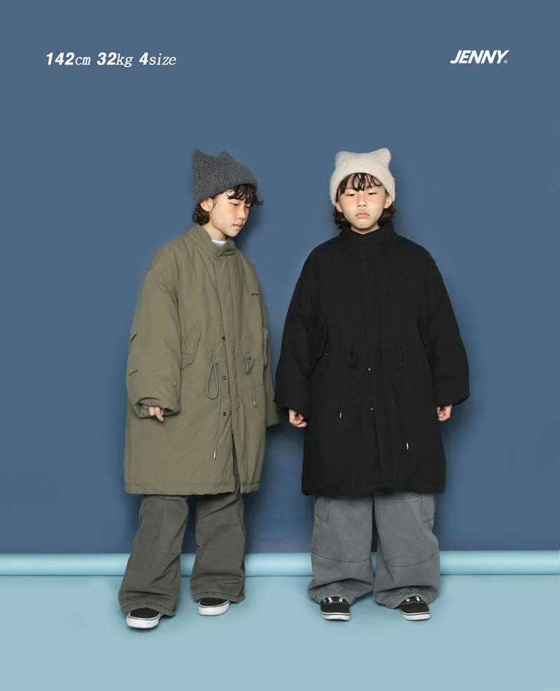 Jenny Basic - Korean Children Fashion - #kidzfashiontrend - Long Field Jacket - 8