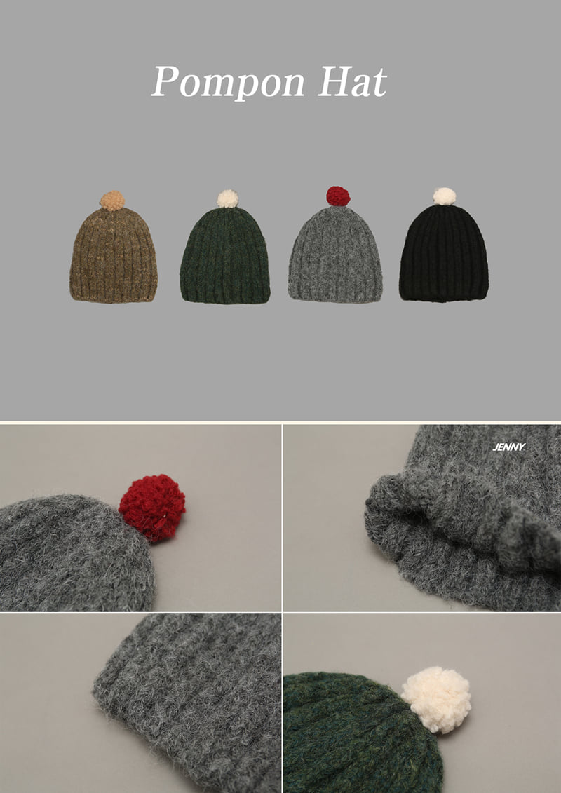 Jenny Basic - Korean Children Fashion - #littlefashionista - Pom Pom Hat - 12