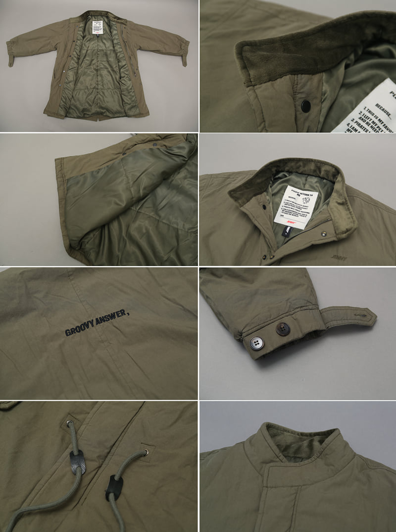 Jenny Basic - Korean Children Fashion - #magicofchildhood - Long Field Jacket - 11