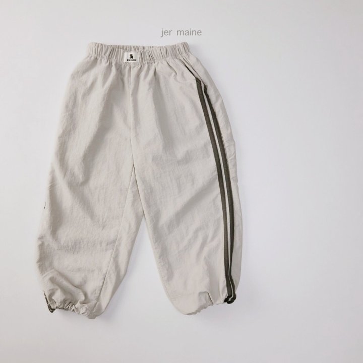 Jermaine - Korean Children Fashion - #Kfashion4kids - Padded Line Pants (J3) - 9