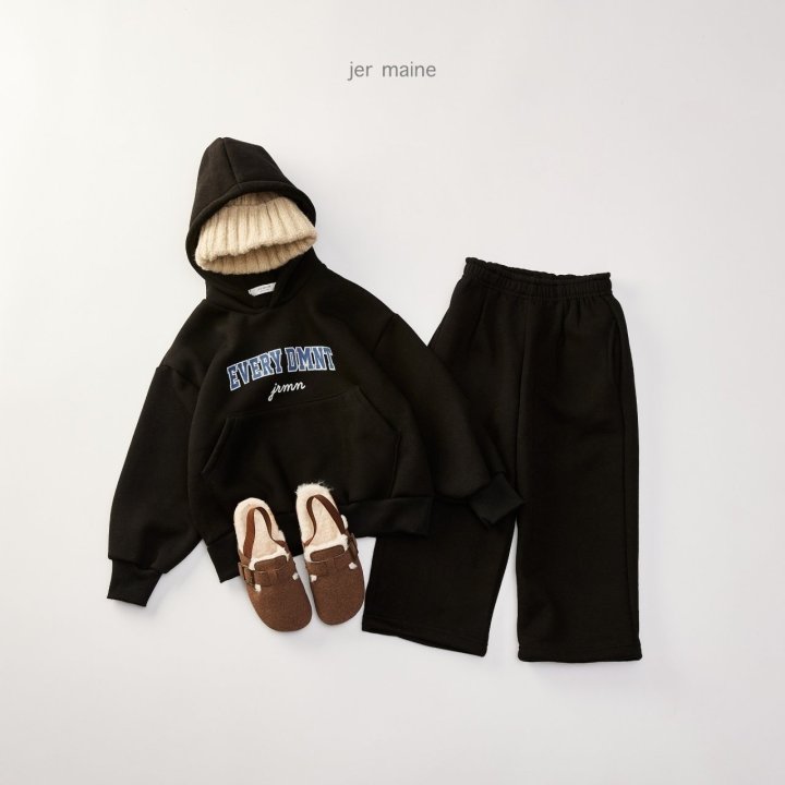Jermaine - Korean Children Fashion - #childofig - Wide Fleece Pants - 6