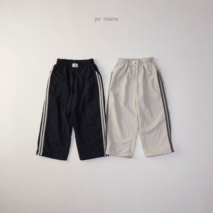 Jermaine - Korean Children Fashion - #childofig - Padded Line Pants