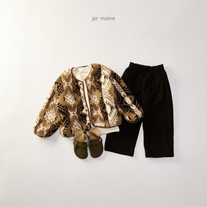 Jermaine - Korean Children Fashion - #childrensboutique - Wide Fleece Pants - 7