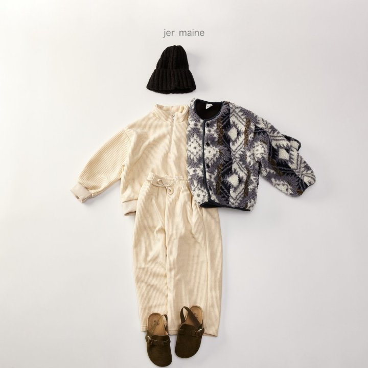 Jermaine - Korean Children Fashion - #designkidswear - Fleece Furry Jacket - 2