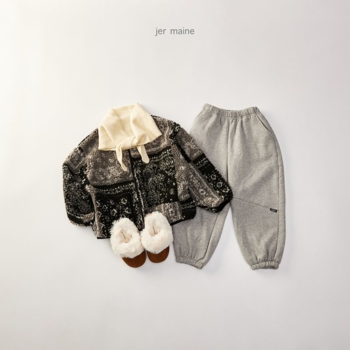 Jermaine - Korean Children Fashion - #fashionkids - Fleece Furry Jacket (J3) - 3