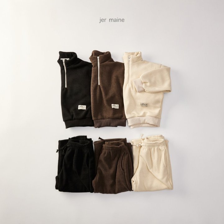 Jermaine - Korean Children Fashion - #kidsshorts - Ribbed Anorak Tee - 9