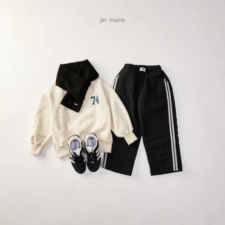 Jermaine - Korean Children Fashion - #kidsshorts - 74 Fleece Sweatshirt (J3) - 2