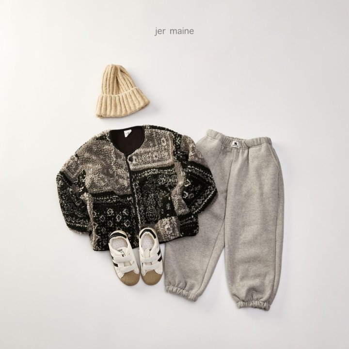Jermaine - Korean Children Fashion - #kidsstore - Fleece Furry Jacket (J3) - 5