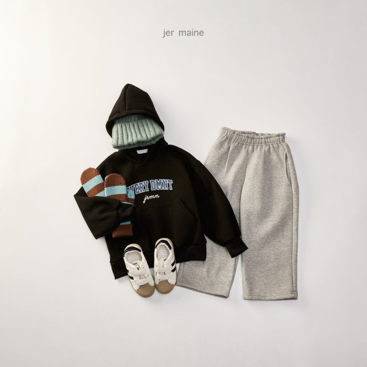 Jermaine - Korean Children Fashion - #magicofchildhood - Wide Fleece Pants - 2