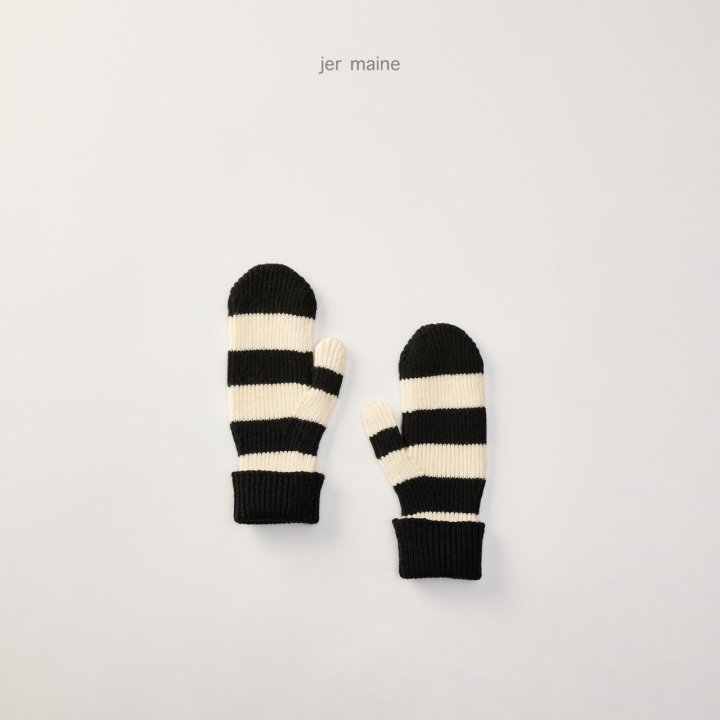 Jermaine - Korean Children Fashion - #prettylittlegirls - Stripe Mittens - 8