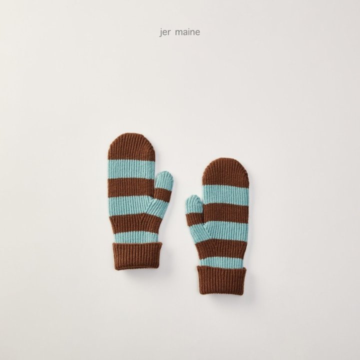 Jermaine - Korean Children Fashion - #todddlerfashion - Stripe Mittens - 9