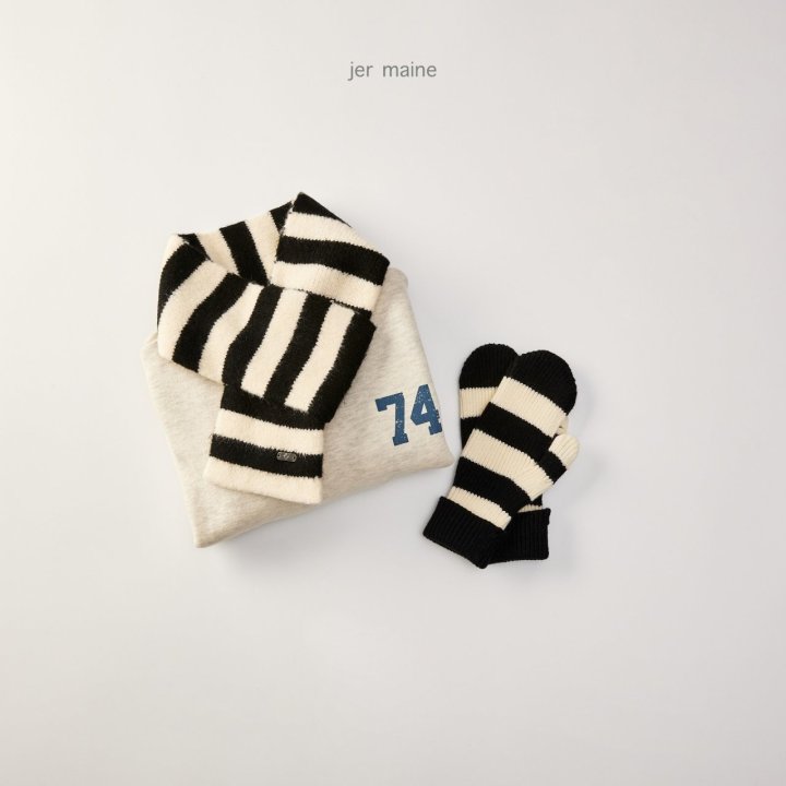 Jermaine - Korean Children Fashion - #todddlerfashion - Lollipop Scarf - 5