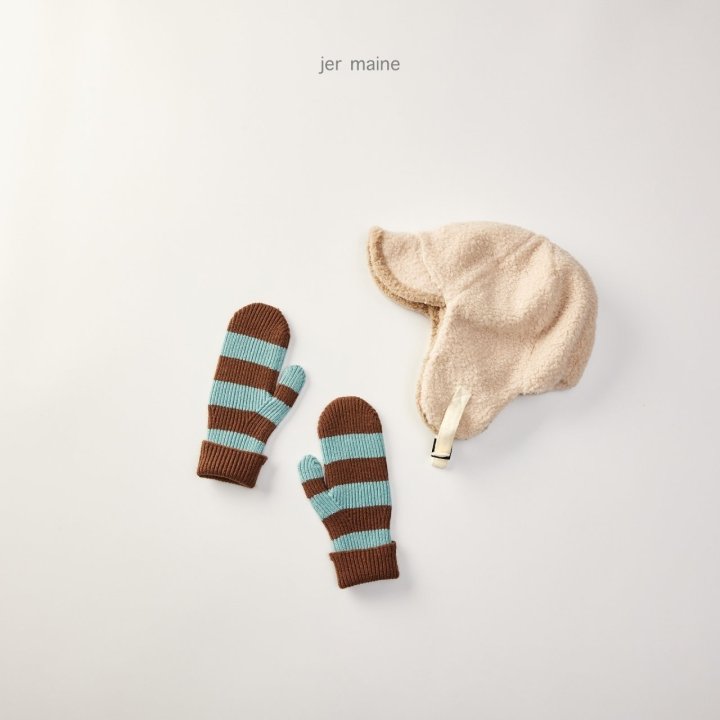 Jermaine - Korean Children Fashion - #toddlerclothing - Stripe Mittens - 10