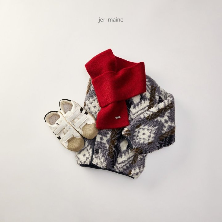 Jermaine - Korean Children Fashion - #toddlerclothing - Wool Petit Scarf - 7