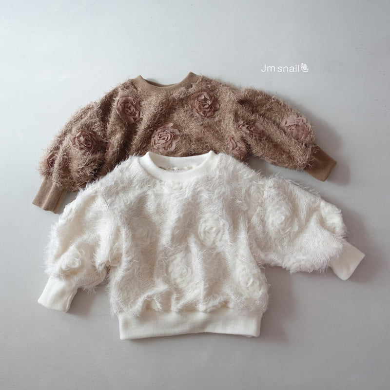 Jm Snail - Korean Children Fashion - #Kfashion4kids - Rosy Flower Tee - 3