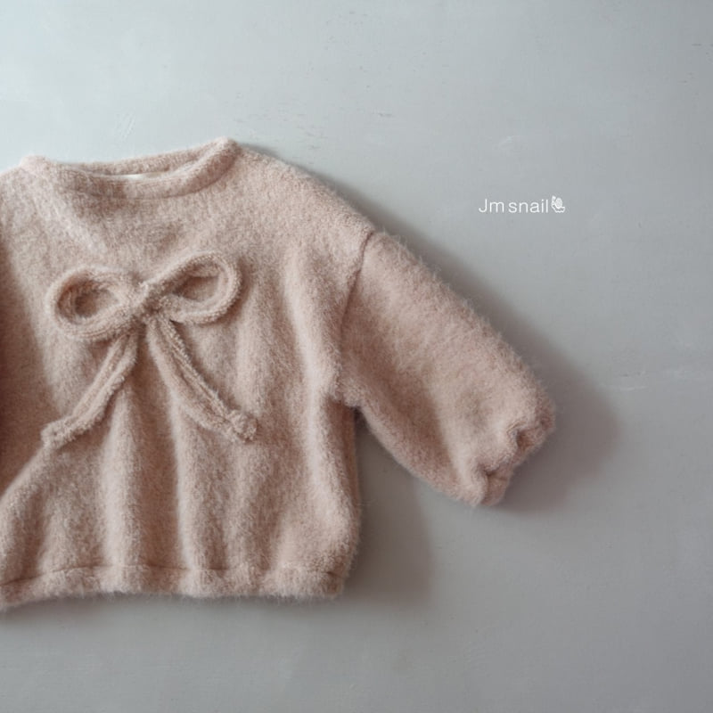 Jm Snail - Korean Children Fashion - #Kfashion4kids - Fluffy Ribbon Tee - 9