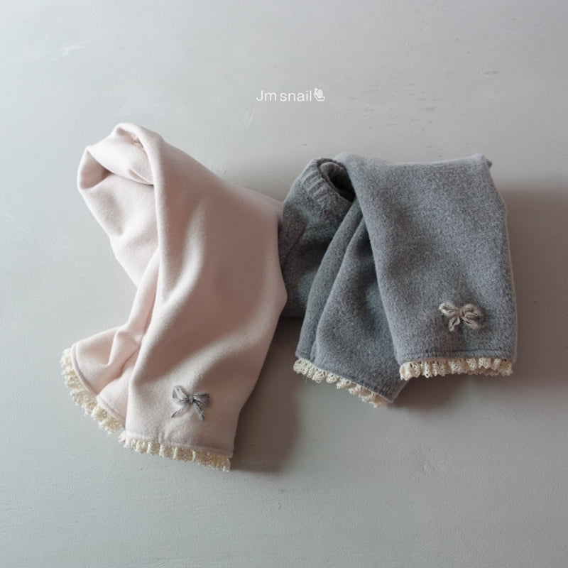 Jm Snail - Korean Children Fashion - #designkidswear - Double Brushed Ribbon Leggings