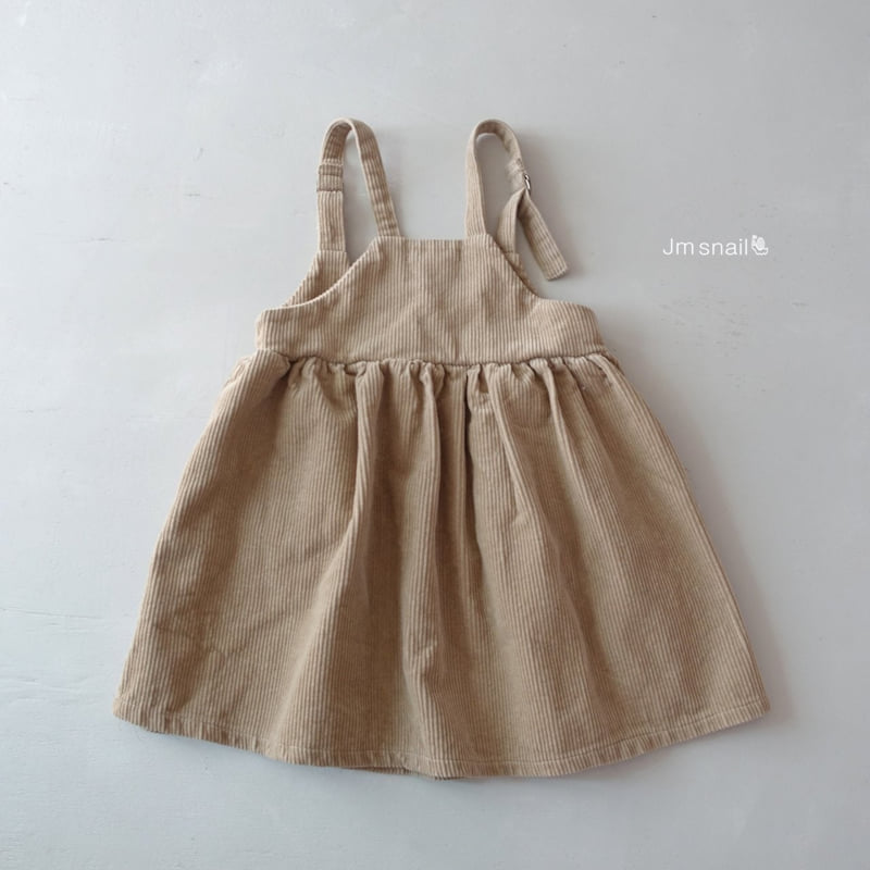 Jm Snail - Korean Children Fashion - #designkidswear - Pocket Vest One-piece - 9