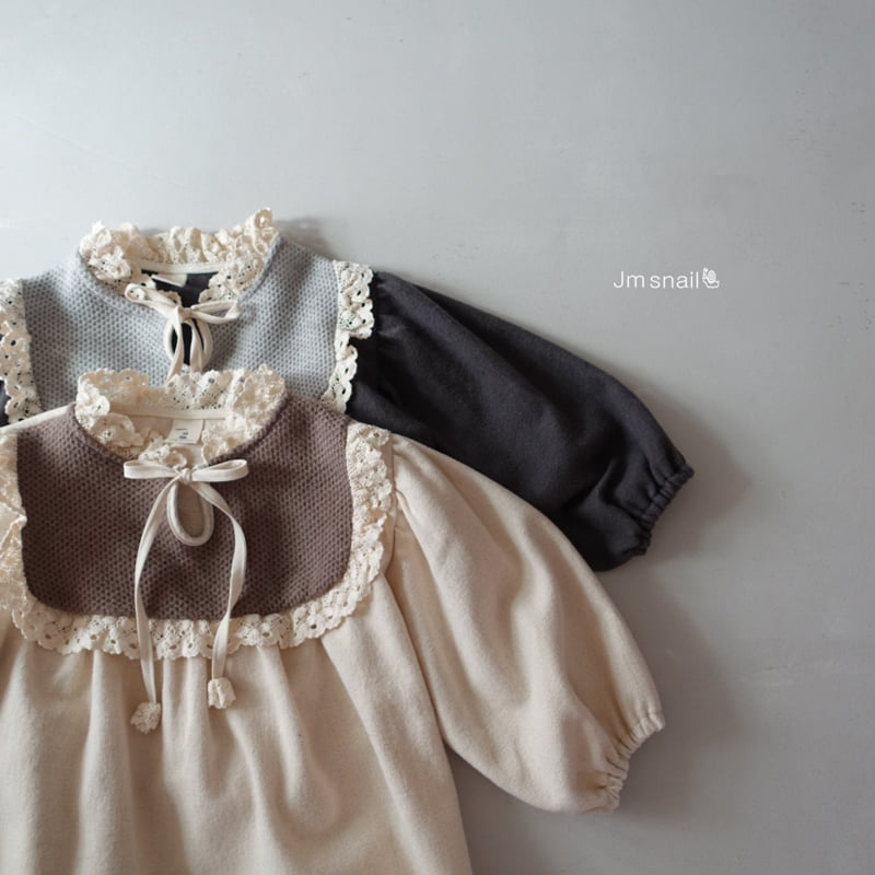 Jm Snail - Korean Children Fashion - #kidsshorts - Grace Knit Blouse