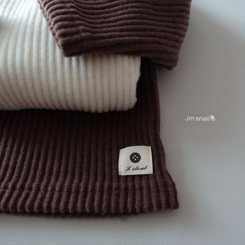 Jm Snail - Korean Children Fashion - #kidsshorts - Kona Peach Ribbed Tee - 7