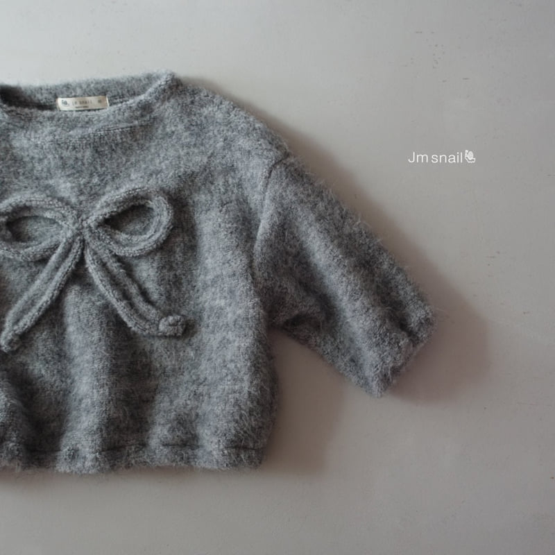 Jm Snail - Korean Children Fashion - #kidsshorts - Fluffy Ribbon Tee - 6