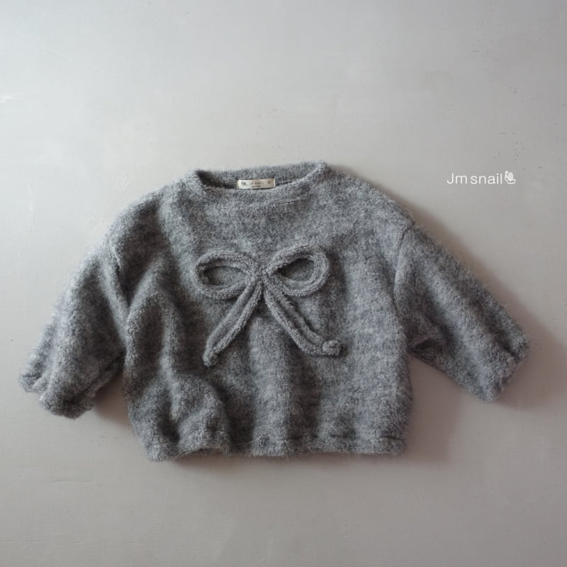 Jm Snail - Korean Children Fashion - #kidsstore - Fluffy Ribbon Tee - 7