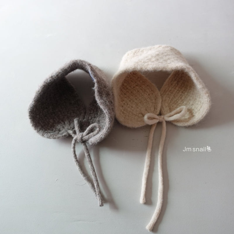 Jm Snail - Korean Children Fashion - #kidsstore - Wool Knit Earplugs - 2