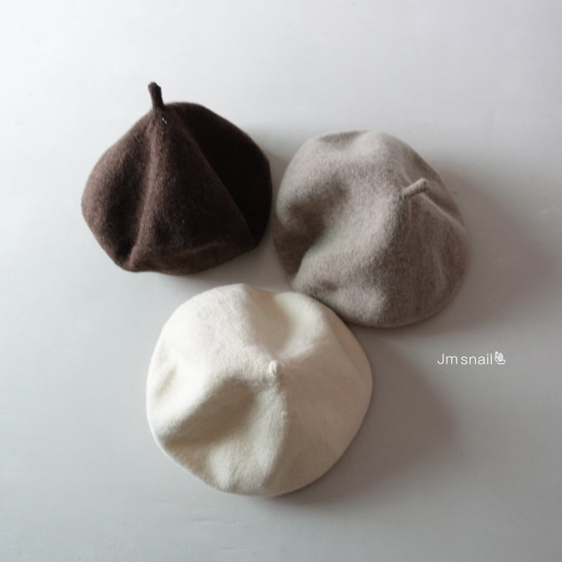 Jm Snail - Korean Children Fashion - #kidsstore - Wool Beret