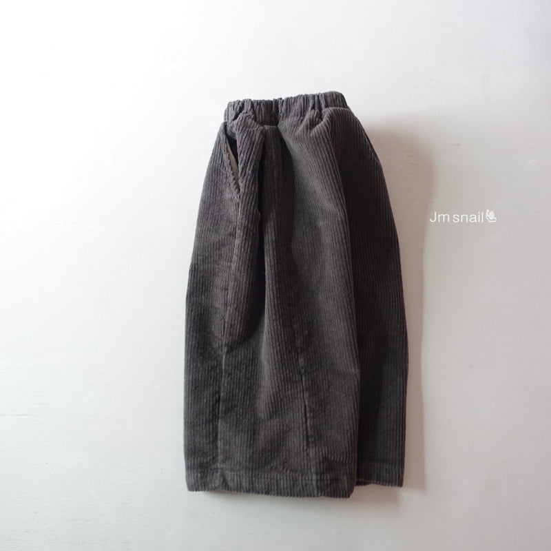 Jm Snail - Korean Children Fashion - #littlefashionista - Corduroy Stretch Side Pleat Pants - 7