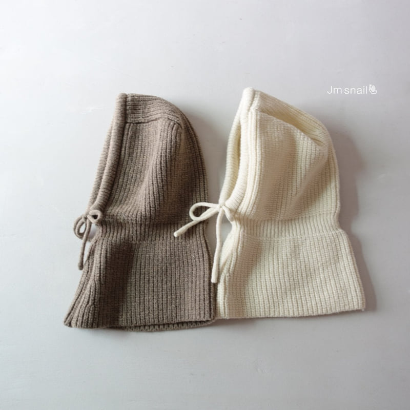 Jm Snail - Korean Children Fashion - #littlefashionista - Knit Balaclava - 2