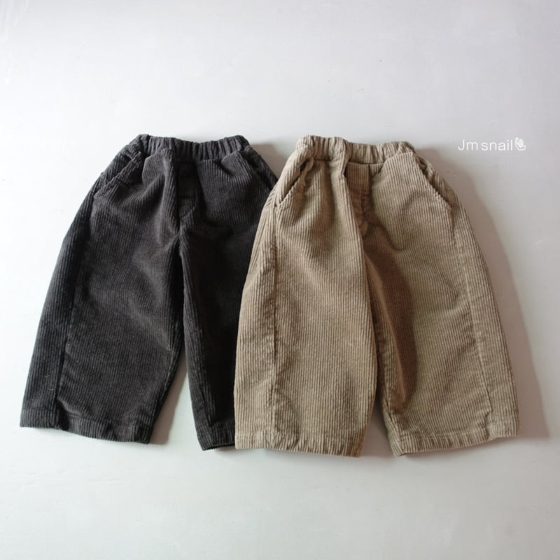 Jm Snail - Korean Children Fashion - #minifashionista - Corduroy Stretch Side Pleat Pants - 9