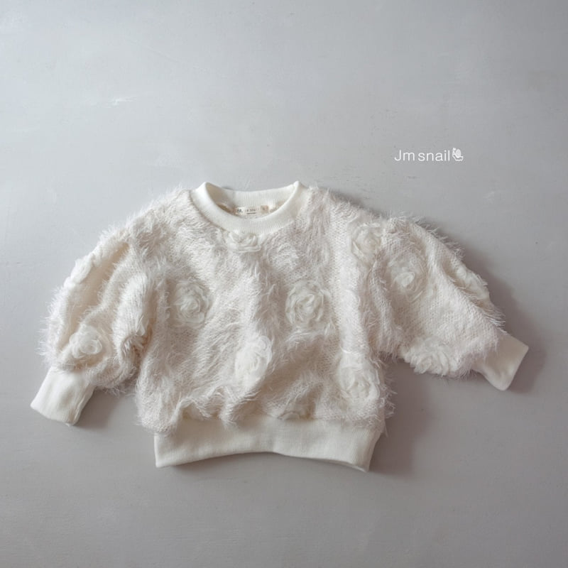 Jm Snail - Korean Children Fashion - #prettylittlegirls - Rosy Flower Tee - 7
