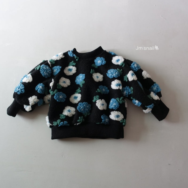 Jm Snail - Korean Children Fashion - #prettylittlegirls - Art Flower Tee - 2