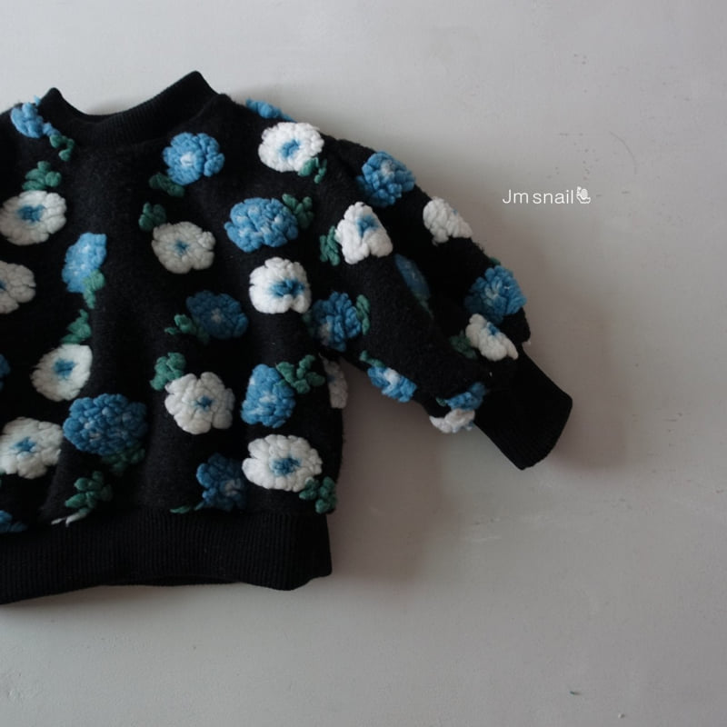 Jm Snail - Korean Children Fashion - #todddlerfashion - Art Flower Tee - 3