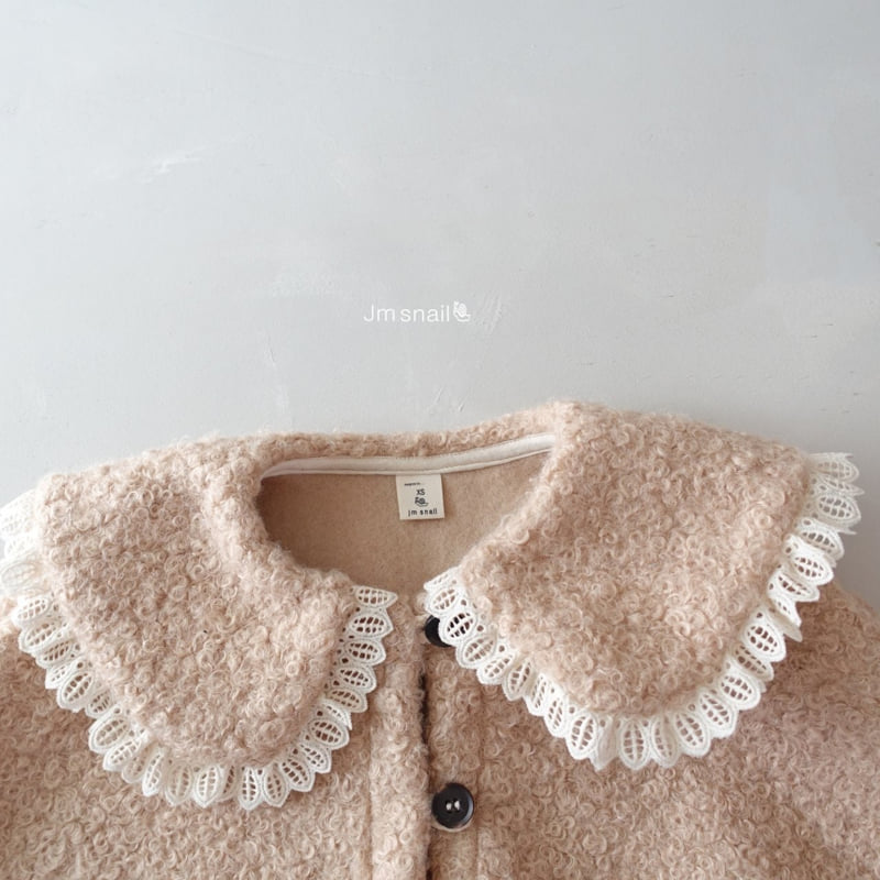 Jm Snail - Korean Children Fashion - #toddlerclothing - Mellow Puff Collar Cape - 5