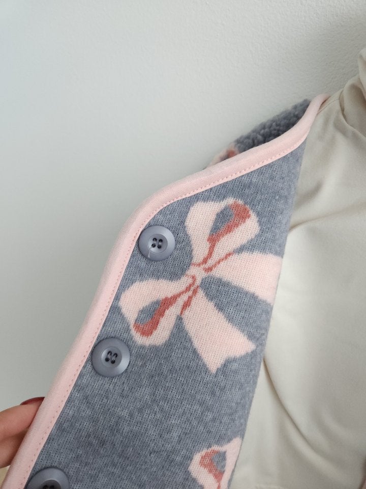 Joy ello - Korean Children Fashion - #Kfashion4kids - Reversible Ribbon Cardigan - 11