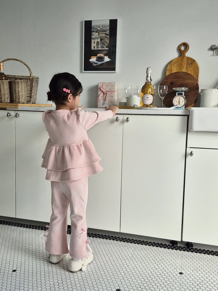 Joy ello - Korean Children Fashion - #Kfashion4kids - Tiered Mink Set - 3