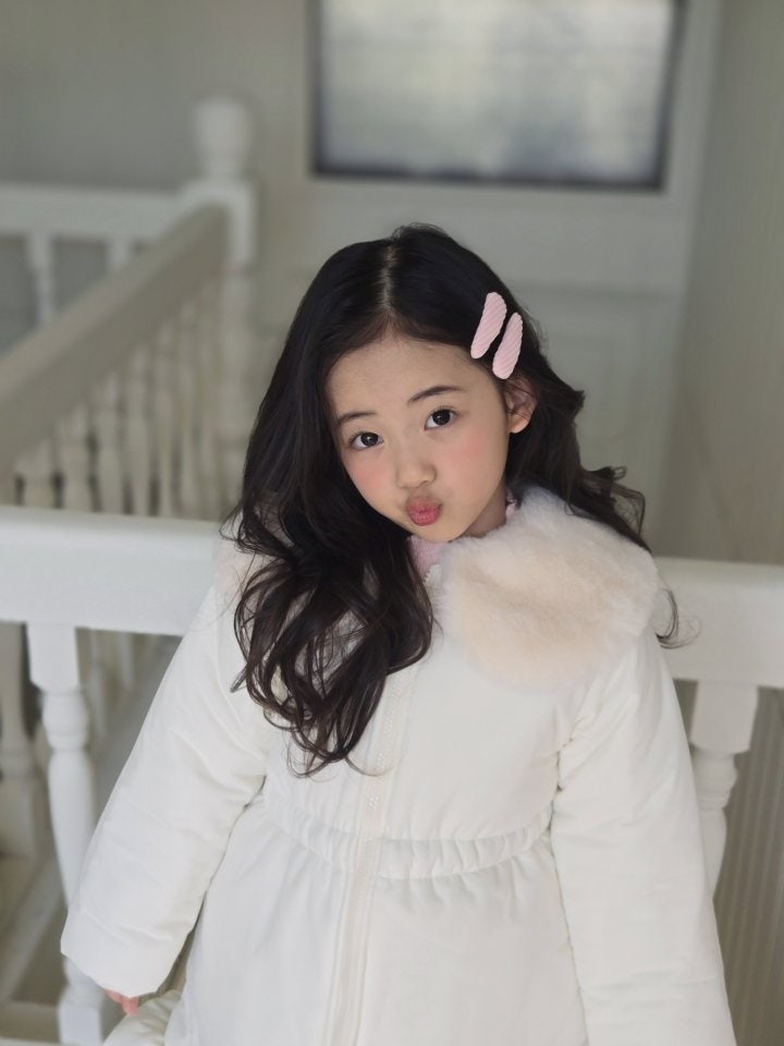 Joy ello - Korean Children Fashion - #prettylittlegirls - Mink Frill Padding - 4