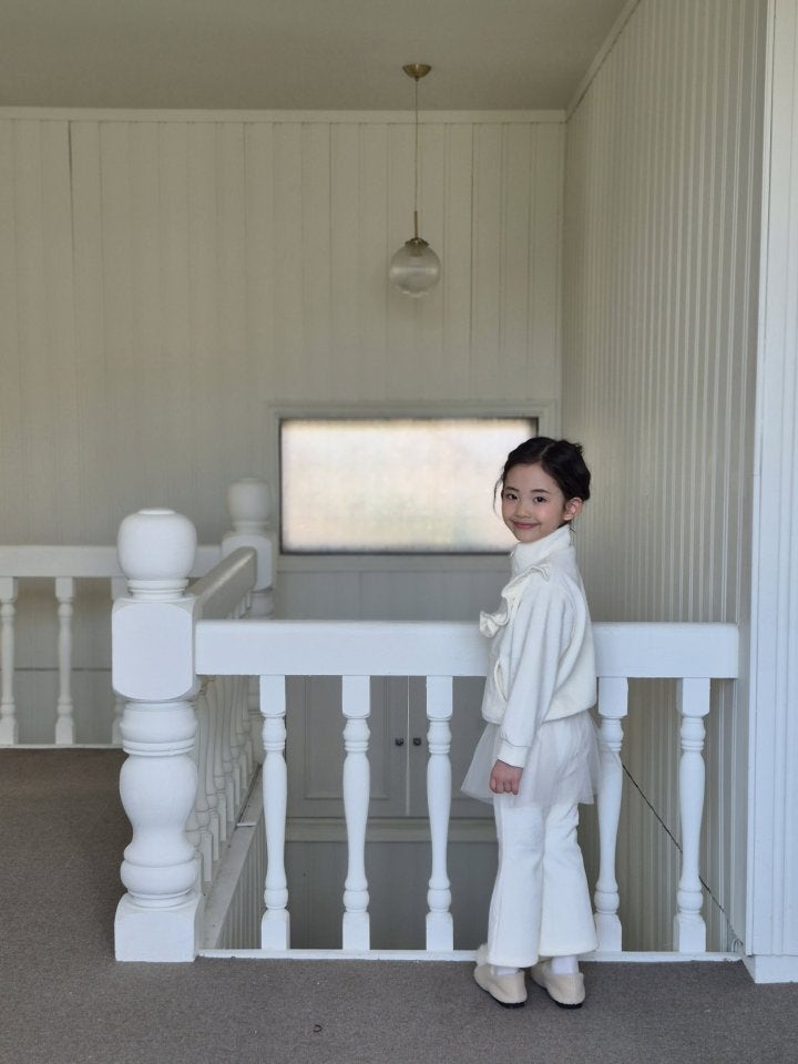 Joy ello - Korean Children Fashion - #childofig - Mink Tulle Zip-Up Set - 8