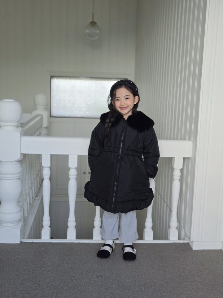 Joy ello - Korean Children Fashion - #childrensboutique - Mink Frill Padding - 6