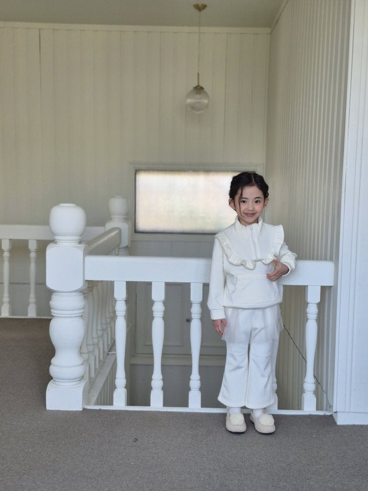 Joy ello - Korean Children Fashion - #childrensboutique - Mink Tulle Zip-Up Set - 9